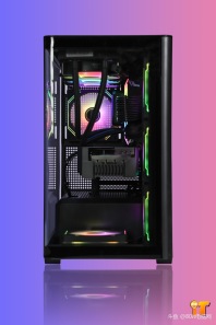 【80it电脑网】兄弟们你们喜欢这个效果嘛，乔思伯D300纯黑全透小钢炮+华硕TUF 4070TiS-O16G装出来的效果你们喜欢嘛[色]感谢潍坊刘先生的支持[抱拳]
CPU ：intel i7 14700K原
散热 ：钛钽SJ-A090 360 intel版 黑
内存 ：雷克沙DDR5 32G 6800 C34 战神之刃 套 黑
固态 ：雷克沙NQ790 1T
主板 ：华硕TUF GAMING B760M-PLUS II
显卡 ：华硕TUF 4070TiS-O16G-GAMING
电源 ：追风者AMP GH750 金牌全模 黑 ATX3.1
机箱 ：乔思伯D300 黑
风扇 ：骨伽灵镜 黑 正向*1
风扇 ：骨伽灵镜 黑 反向*4