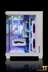 【长城视界S1纯白无立柱海景房方案】兄弟们你们喜欢这个效果嘛，长城视界S1纯白无立柱海景房+华硕TX 4060Ti-O8G白色装出来的效果你们喜欢嘛[色]感谢东莞朱先生的支持[抱拳]
CPU ：intel i5 14600KF原
散热 ：钛钽SJ-A080 360 intel版 白
内存 ：雷克沙DDR5 32G 6400 C32 战神之刃 套 白 A-Die
固态 ：雷克沙NQ790 1T
主板 ：华硕TX GAMING B760M WIFI
显卡 ：华硕TX-RTX4060Ti-O8G-GAMING
电源 ：影驰名人堂HOF GS850 金牌全模 白 ATX3.1
机箱 ：长城视界S1 白 无立柱
风扇 ：骨伽灵镜 正向 白
风扇 ：骨伽灵镜 反向 白*5
配件 ：灯光集线器