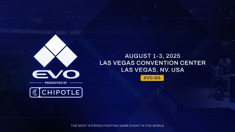 《EVO 2025》大型线下赛,将在美国内华达州拉斯维加斯举行